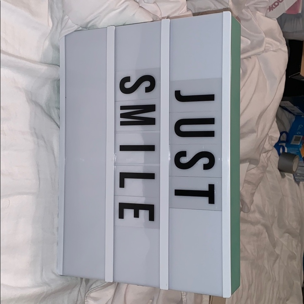 Light Up message board